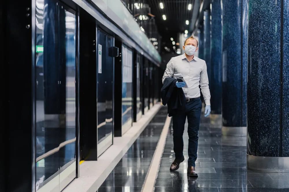 Technik kontroluje servery v evropském datovém centru.