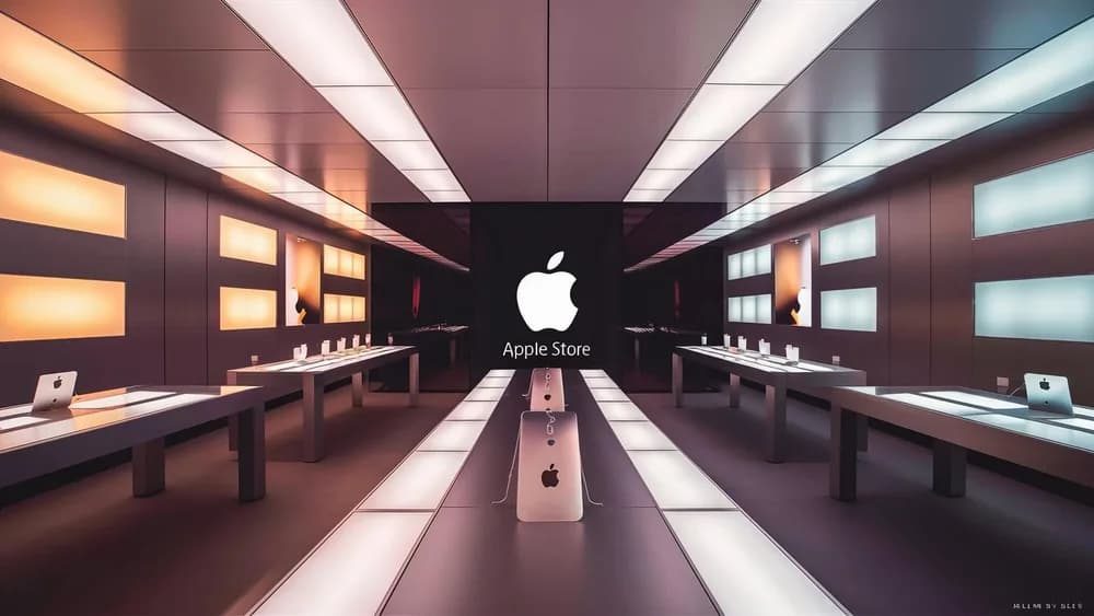 Moderní kancelář spojuje vývojáře, počítače a technologické vybavení.